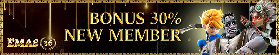 BONUS NEW MEMBER 30%